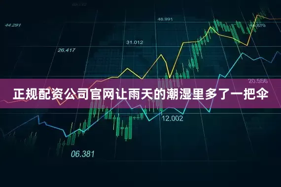 正规配资公司官网让雨天的潮湿里多了一把伞