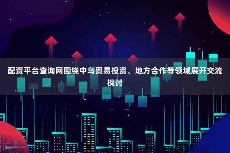 配资平台查询网围绕中乌贸易投资、地方合作等领域展开交流探讨